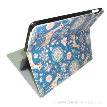 Printed pattern leather case for iPad mini2, universal style, ideal for promotional purposes